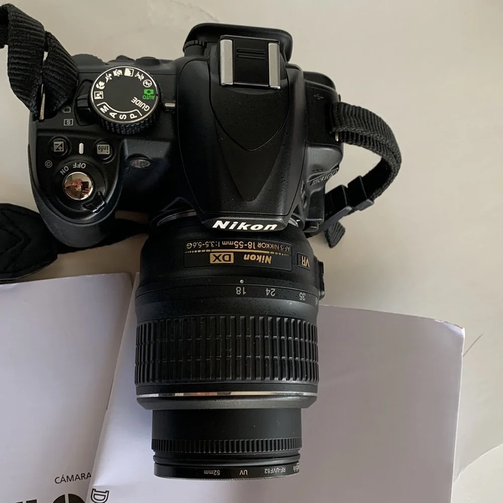 Nikon 3100 Digital Camera with lens